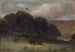 Landschap zonder titel met bomen en twee koeien in de wei - Edward Mitchell Bannister — weergave van het kunstwerk