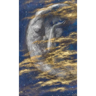 Edward Robert Hughes - The Weary Moon.webp