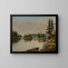 van Bare Island, Lac Stony, Ontario - Edward Roper — ingelijst kunstwerk aan de muur