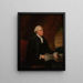 George Washington - Edward Savage — ingelijst kunstwerk aan de muur