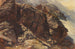 Studie van hoge bergtoppen - Edward Theodore Compton — weergave van het kunstwerk