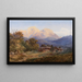 Hoher Göll Berchtesgaden - Edward Theodore Compton — framed artwork on a wall