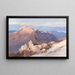 Hoher Göll from Watzmann Hocheck - Edward Theodore Compton — framed artwork on a wall