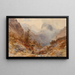 Höllenthal, Bavaria - Edward Theodore Compton — framed artwork on a wall