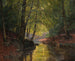 Visserspartij in de Spreewald - Edward Theodore Compton — weergave van het kunstwerk