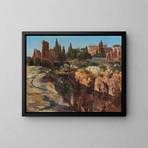Palatin in Rome - Edward Theodore Compton — ingelijst kunstwerk aan de muur