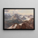 Silvretta vanaf de grote Maderer - Edward Theodore Compton — ingelijst kunstwerk aan de muur