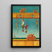 Les Plats du Jour - Edward Wadsworth — framed artwork on a wall