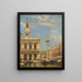 La Piazzetta de Saint Marc Venise - Edward William Cooke — ingelijst kunstwerk aan de muur
