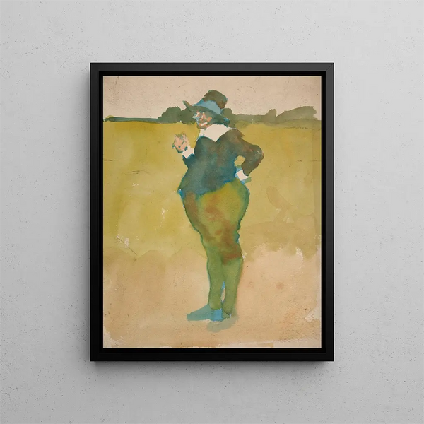 Edwin Austin Abbey - Fat man in landscape.webp