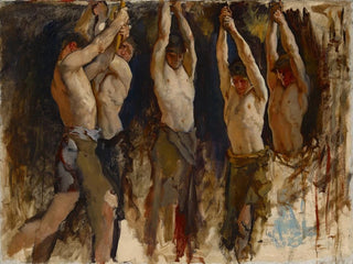 Edwin Austin Abbey - Figure Study for The Spirit of Vulcan Genius of the Workers in Iron and Steel Rotunda Pennsylvania State Capitol Harrisburg.webp
