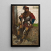 Reproductie van het schilderij Studie van figuur - Edwin Austin Abbey