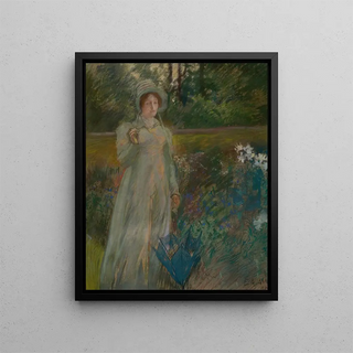 Edwin Austin Abbey - Woman in the Garden.webp