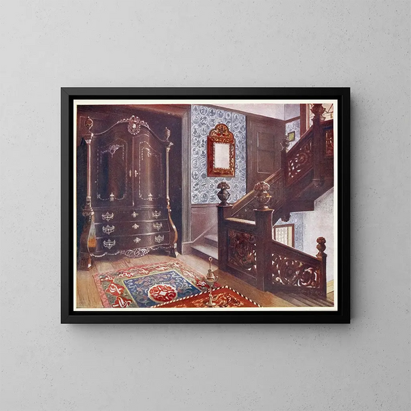 Edwin Foley — ingelijst kunstwerk aan de muur