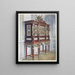 Koninklijk Meisjeskastje van Marie-Antoinette in verguld mahoniehout met ingelegde beeldhouwwerken en geschilderde platen - Edwin Foley — ingelijst kunstwerk aan de muur