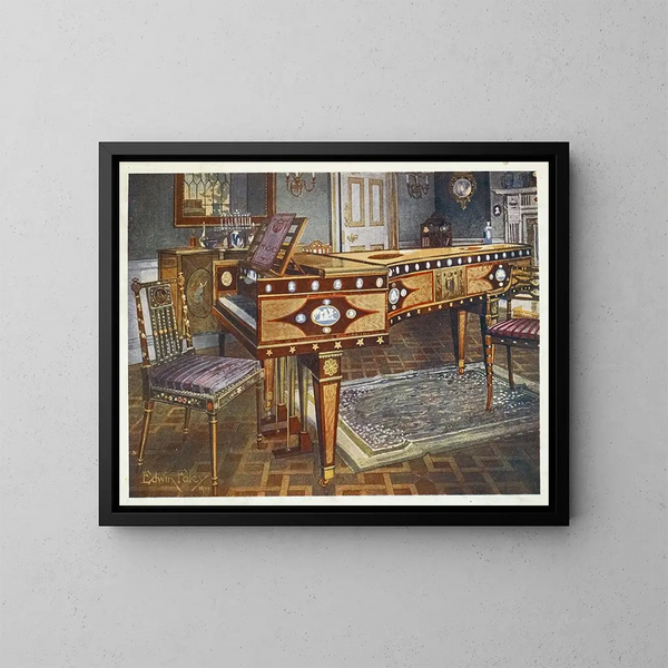Edwin Foley — ingelijst kunstwerk aan de muur