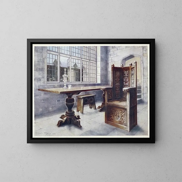 Edwin Foley — ingelijst kunstwerk aan de muur