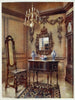 van een oude woning Boezem van een spiegelraam Eikenhouten tafel Eikenhouten stoel Hoge eikenhouten klok - Edwin Foley — weergave van het kunstwerk