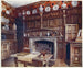 L'studie lambrissée à Groombridge Place, Kent - Edwin Foley — weergave van het kunstwerk