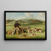 De boswachter - Edwin Frederick Holt — ingelijst kunstwerk aan de muur