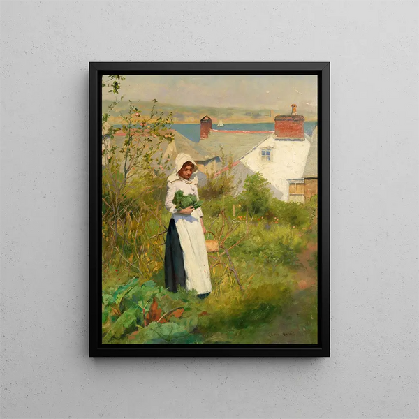 Edwin Harris - A Cornish cottage garden.webp