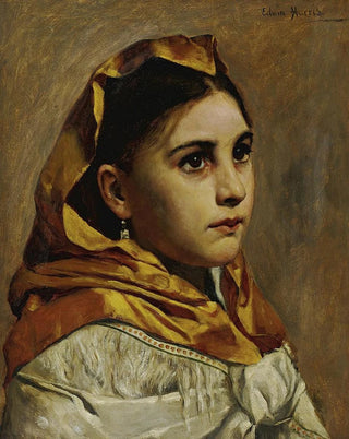 Edwin Harris - Portrait Of A Young Girl.webp