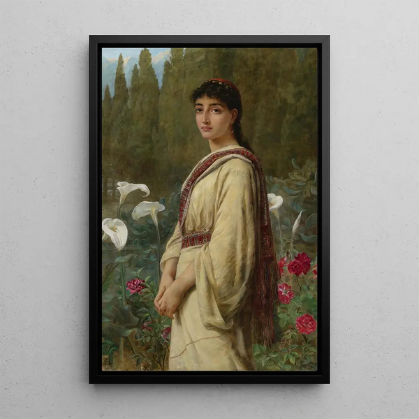Edwin Long - An Eastern Lily.webp
