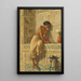 Thisbé - Edwin Long — framed artwork on a wall
