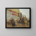 Een feestdag in Bekanir, Beluchistan - Edwin Lord Weeks — ingelijst kunstwerk aan de muur
