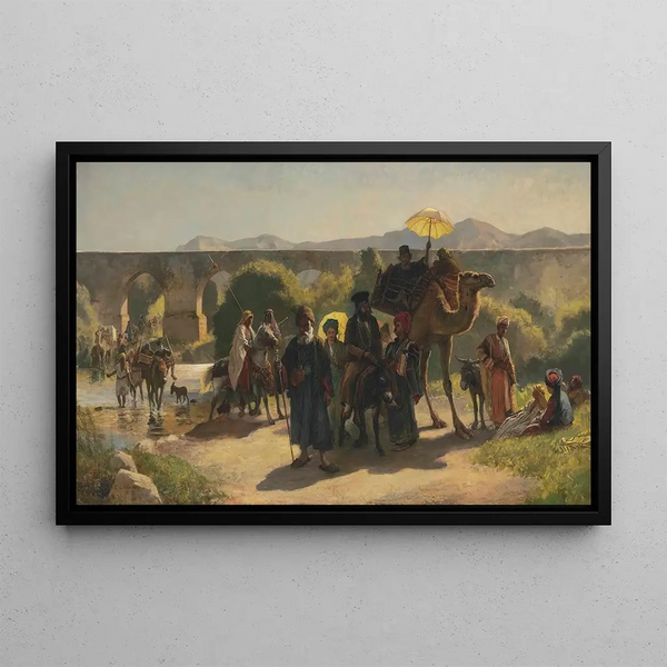 Edwin Lord Weeks - A Pilgrimage to the Jordan.webp