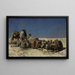 Kameel nabij een waterput - Edwin Lord Weeks — ingelijst kunstwerk aan de muur