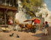 Meisjes van nautche en gharry in Ahmedabad - Edwin Lord Weeks — weergave van het kunstwerk