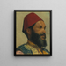 Portret van een Turkse man - Edwin Lord Weeks — ingelijst kunstwerk aan de muur