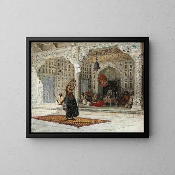 Le Nautch - Edwin Lord Weeks — ingelijst kunstwerk aan de muur