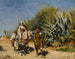 La Processie - Edwin Lord Weeks — weergave van het kunstwerk