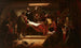 De handtekening van het pact in de cabine van de Mayflower - Edwin White — weergave van het kunstwerk
