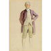 Homme debout en tenue rococo FE Sillanp - Eero Järnefelt — weergave van het kunstwerk