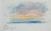 Studie van de wolken bij schemering - Eero Järnefelt — weergave van het kunstwerk