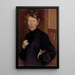 Reproductie van het schilderij Portrait de Tekla Hultin - Eero Järnefelt