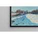Reproductie van het schilderij Sneeuweffect in Louveciennes - Alfred Sisley