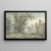 Rune of the House Painting by De Haer - Egbert van Drielst — framed artwork on a wall