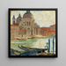 Kerk in Venetië - Carl Moll — ingelijst kunstwerk aan de muur