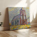 Reproductie van het schilderij Kerk in Zoutelande - Piet Mondrian