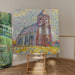 Reproductie van het schilderij Kerk in Zoutelande - Piet Mondrian
