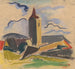 Village Church - Zolo Palugyay — artwork view