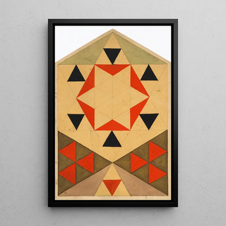 Egon Schiele - Geometrische Studie Schlerarbeit.webp