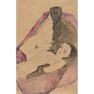 Egon Schiele - Two Reclining Nudes.webp