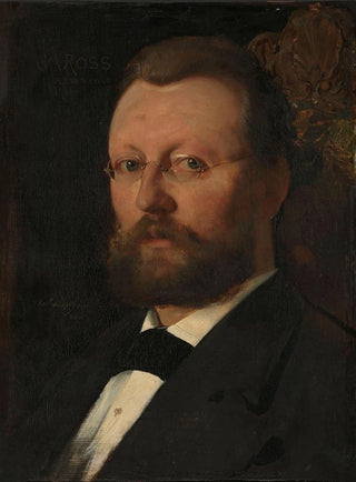 Eilif Peterssen - Portrait of the Painter Christian Meyer Ross.webp