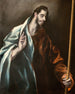 Apostel Sint Thomas - El Greco — weergave van het kunstwerk