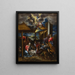 L'Adoration des bergers - El Greco — ingelijst kunstwerk aan de muur